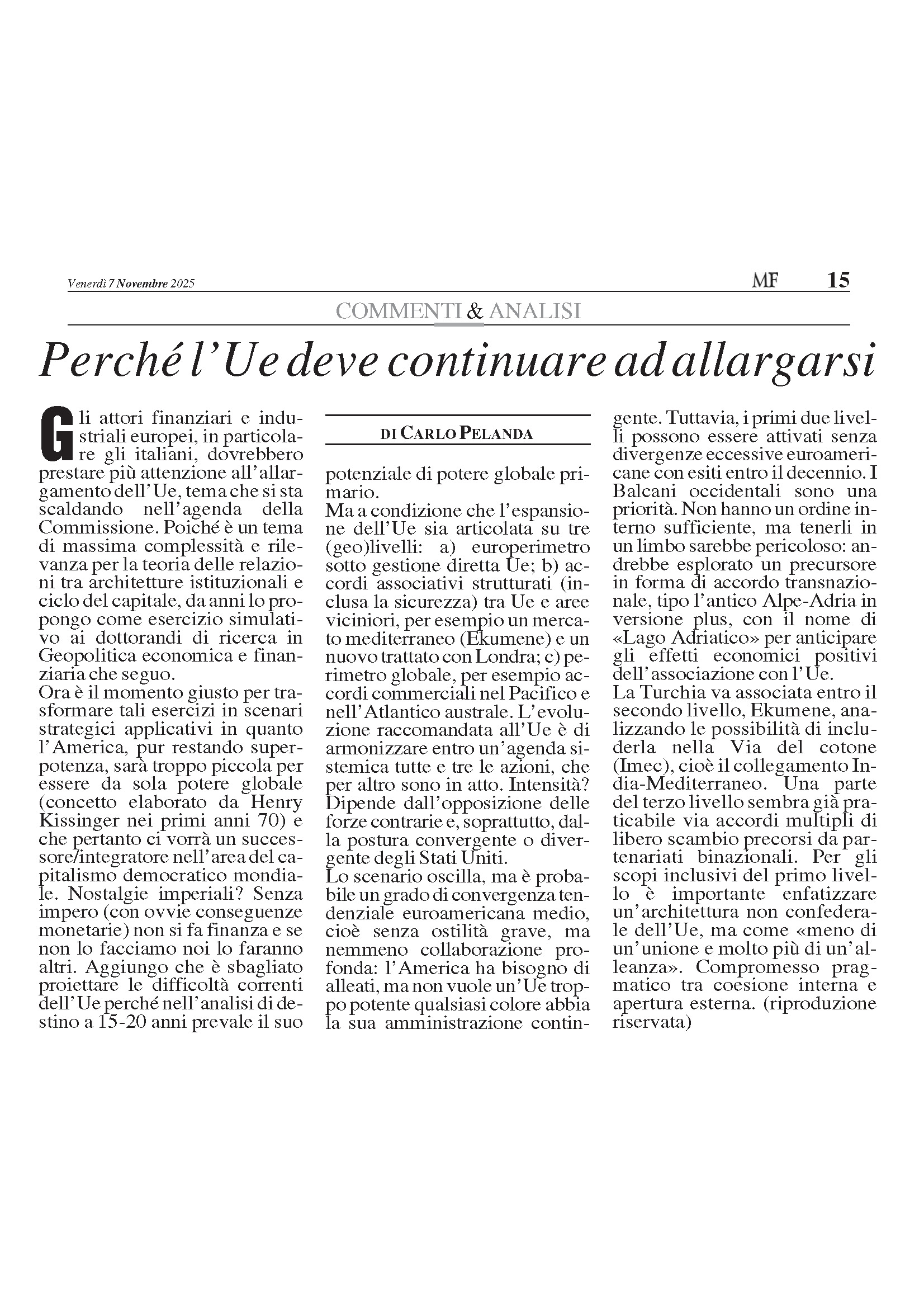 Articolo CP