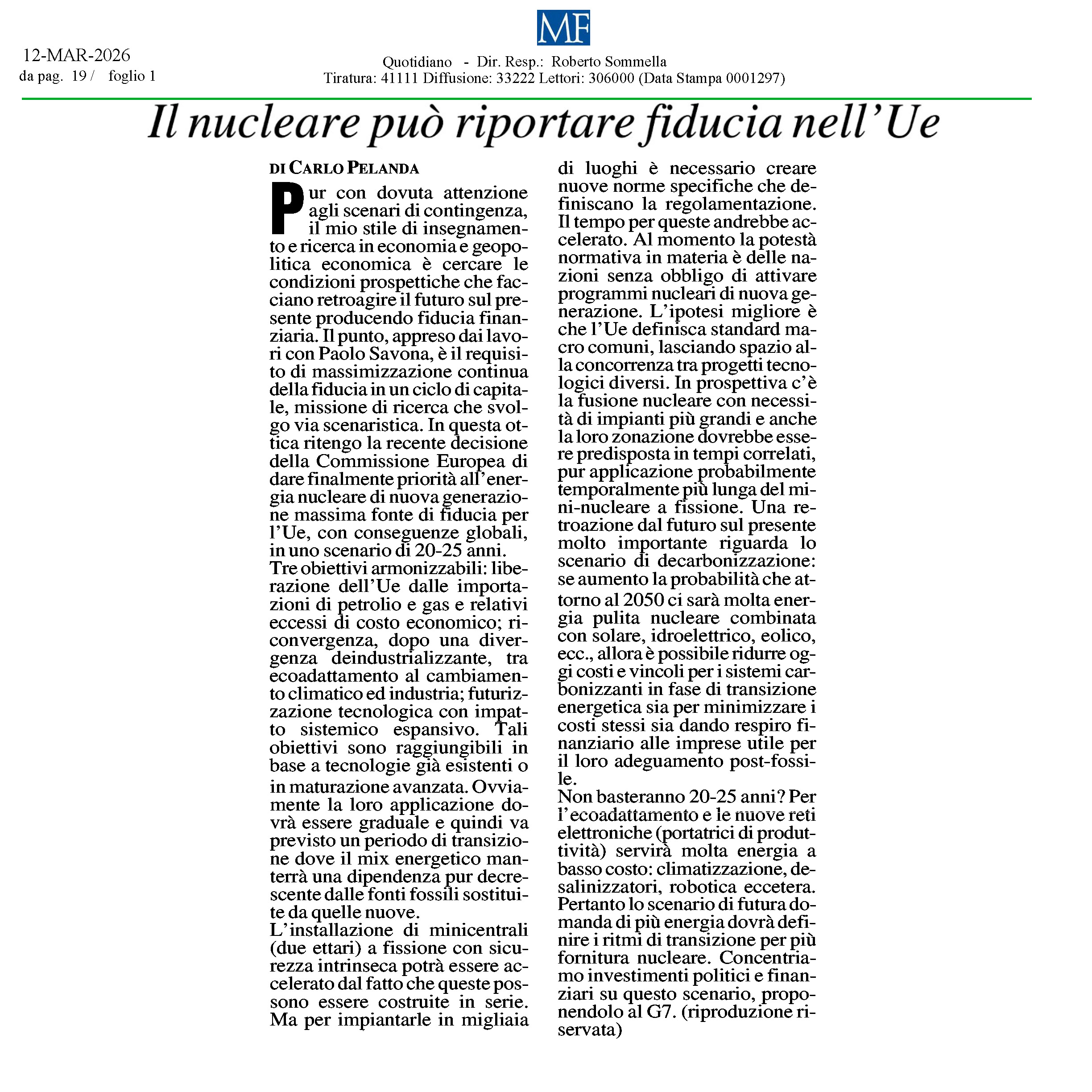 Articolo CP