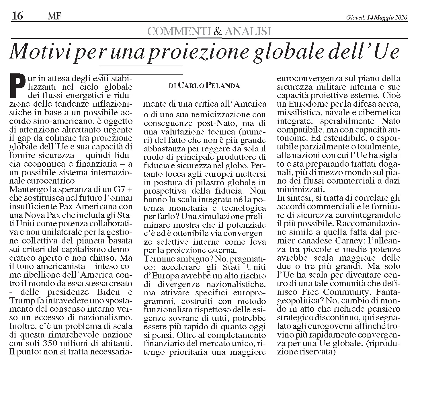 Articolo CP