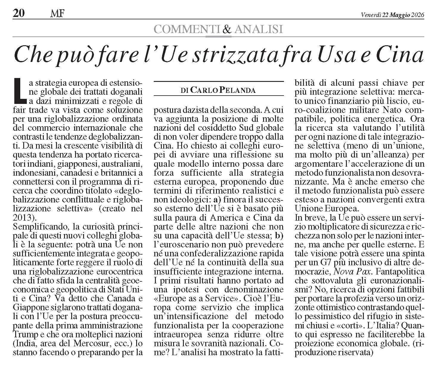 Articolo CP