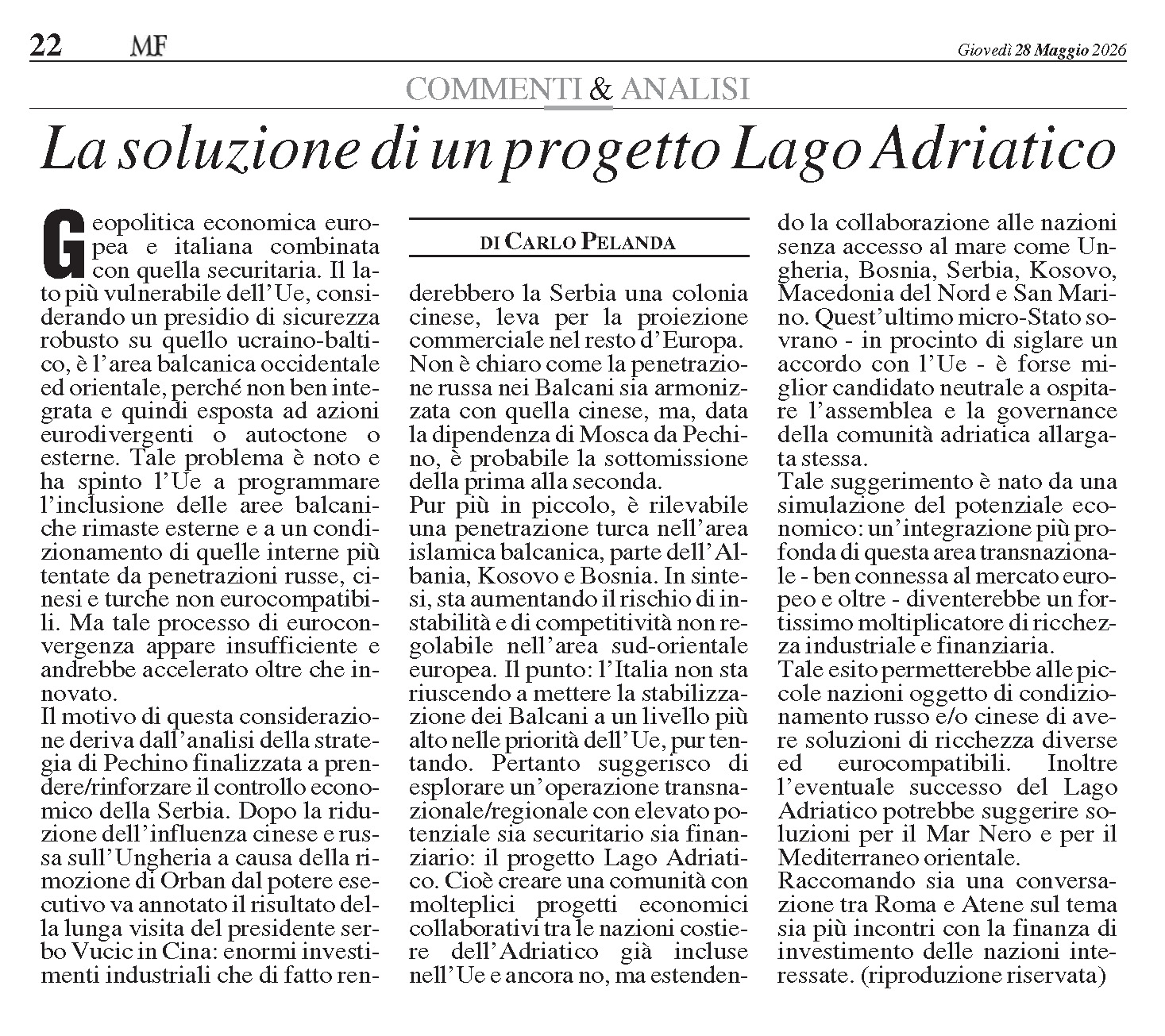 Articolo CP