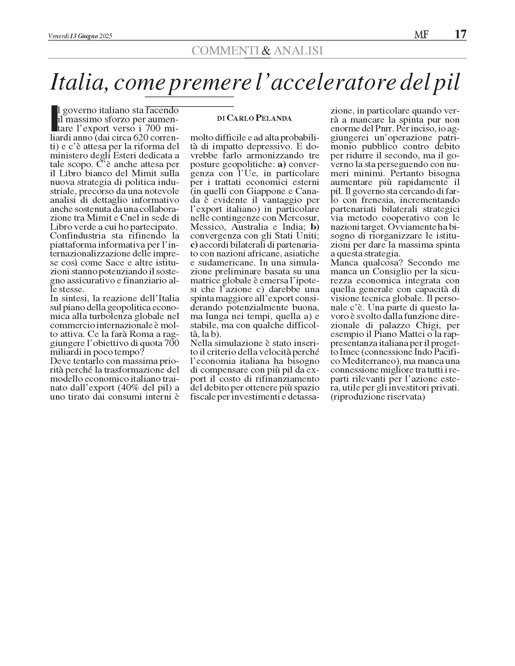Articolo CP
